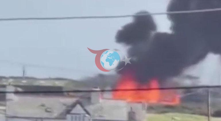 Uelsdə qəzaya uğrayan təlimçi təyyarəsi RAF açıqlama verdi