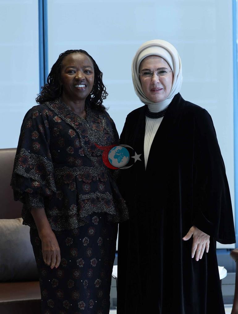 Emine Erdo'g'an Keniya Prezidentining rafiqasi Reychel Ruto bilan uchrashdi 