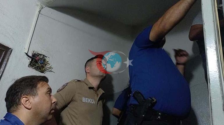 Qonşusunun qapısını qazma ilə qazdı. Yaşadığı qorxunu belə izah etdi: Evdən çıxa bilmədilər=