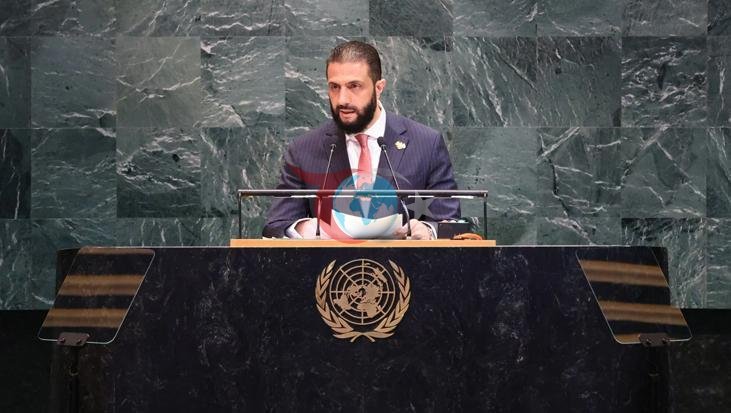 Suriye Cumhurbaşkanı Ahmed Şara BM'de Konuştu: "Krizi Fırsata Çevirdik, Golan Suriye Toprağıdır"