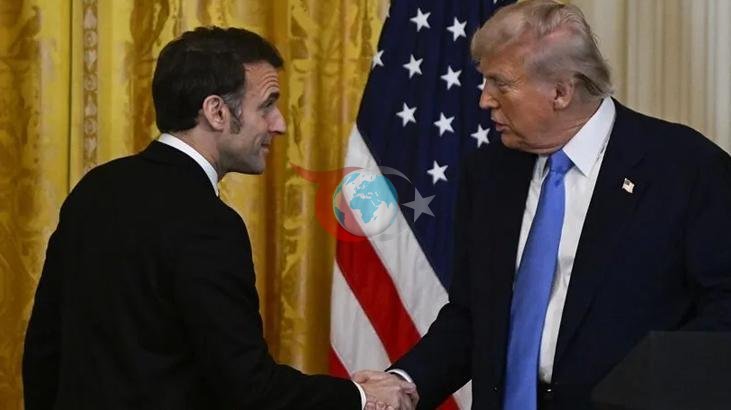 New York'ta Kritik Zirve: Donald Trump ve Emmanuel Macron Küresel Krizleri Görüştü