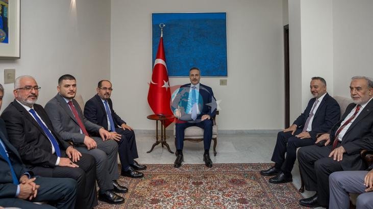 Dışişleri Bakanı Hakan Fidan, Suriye Türkmen Meclisi Heyetiyle Bir Araya Geldi