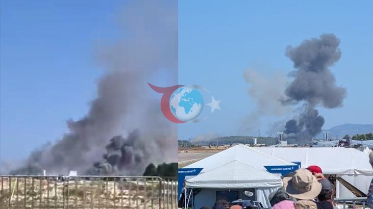 Yunanistan'da Askeri Havacılık Faciası: F-4 Phantom Savaş Uçağı Gösteri Sırasında Düştü
