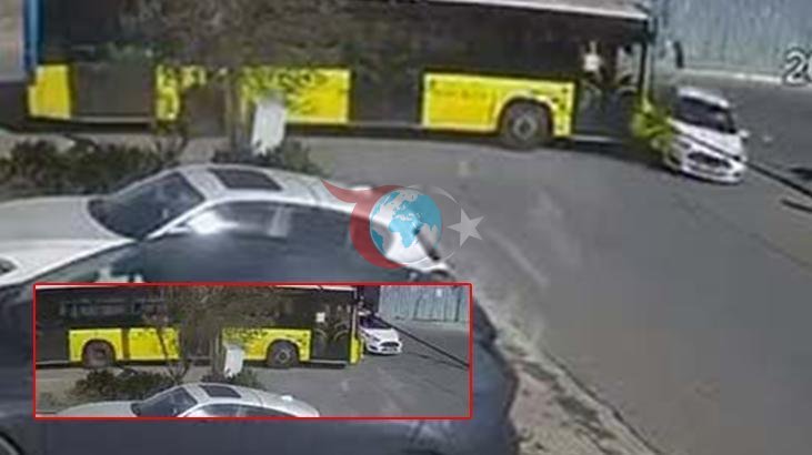 Sultanbeyli'de İETT Otobüsü ve Otomobil Çarpıştı: Biri Bebek 4 Yaralı