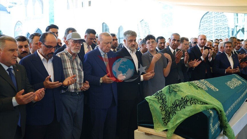 Cumhurbaşkanı Erdoğan, Milletvekili Emin Önen’in Kızı Fatma Zehra Önen’in Cenaze Törenine Katıldı