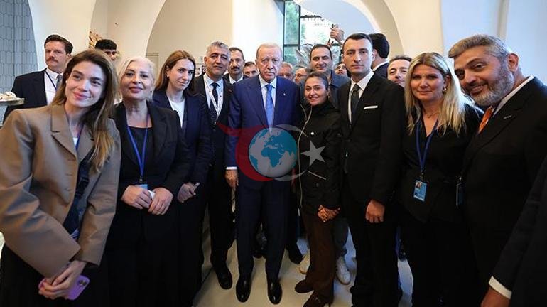 Prezident Ərdoğan Nyu-Yorkda ziyarət etdiyi kafedə vətəndaşlarla söhbət etdi