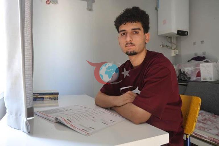6 kişinin yaşadığı konteynerden Türkiye derecesine: Çabalarıma gerçekten değdi