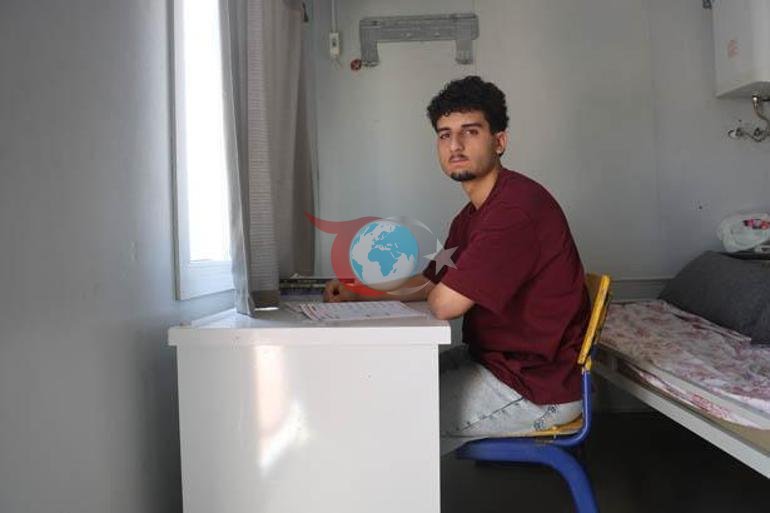 6 kişinin yaşadığı konteynerden Türkiye derecesine: Çabalarıma gerçekten değdi