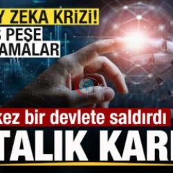 Süni intellekt ilk dəfə bir dövlətə hücum etdi, cəhənnəm dağıdıldı! OpenAI-dən açıqlama!