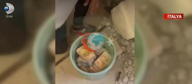 Байлық қабырғалар мен еденнің астынан шықты