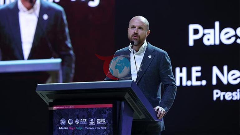 Bilal Erdoğandan Filistin Gençlik Forumunda boykot çağrısı