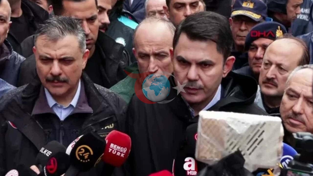 Bakan Kurum ve Bakan Çiftçi İstanbul Ayazağa'daki Sel Felaketi Bölgesinde İncelemelerde Bulundu