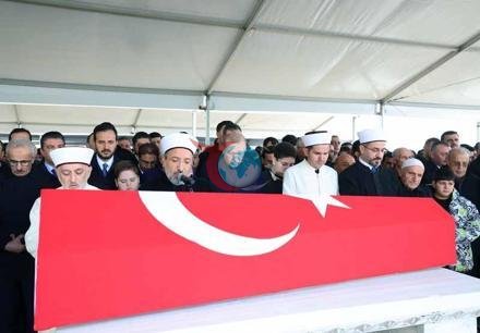 Cumhurbaşkanı Erdoğan, Dündar Ziya Gültekin’in cenaze törenine katıldı