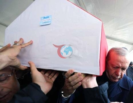 Cumhurbaşkanı Erdoğan, Dündar Ziya Gültekin’in cenaze törenine katıldı