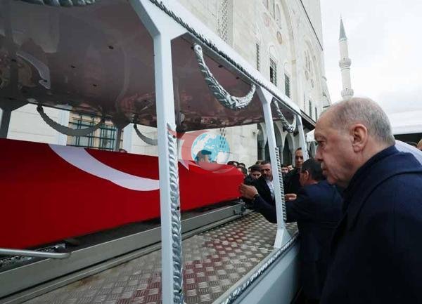 Cumhurbaşkanı Erdoğan, Dündar Ziya Gültekin’in cenaze törenine katıldı