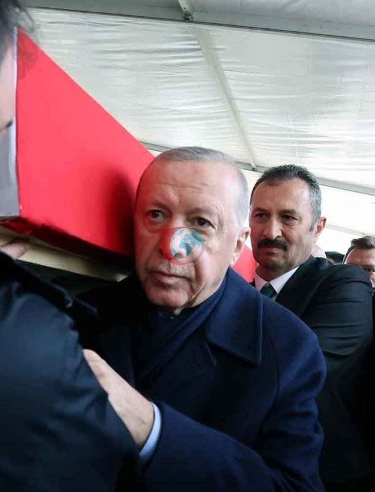 Cumhurbaşkanı Erdoğan, Dündar Ziya Gültekin’in cenaze törenine katıldı