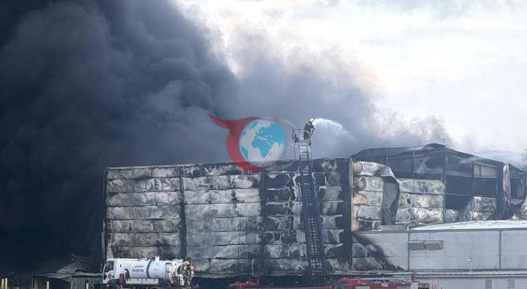 Kırklareli’nde ilaç fabrikasında yangın Ekipler seferber oldu
