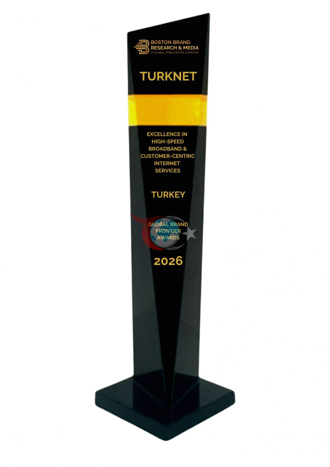 Turknet’e Global Brand Frontier Awards 2026’da yüksek hızlı internet ve müşteri deneyimi ödülü