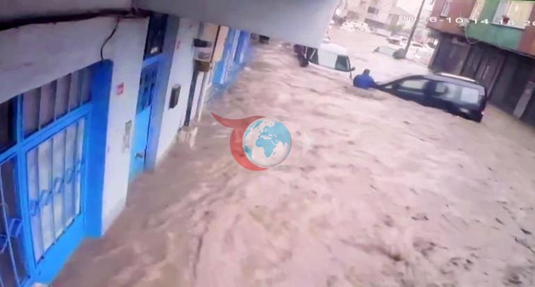 İstanbulda sel felaketinde yeni görüntü Anlatılacak gibi değil