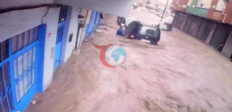 İstanbulda sel felaketinde yeni görüntü Anlatılacak gibi değil