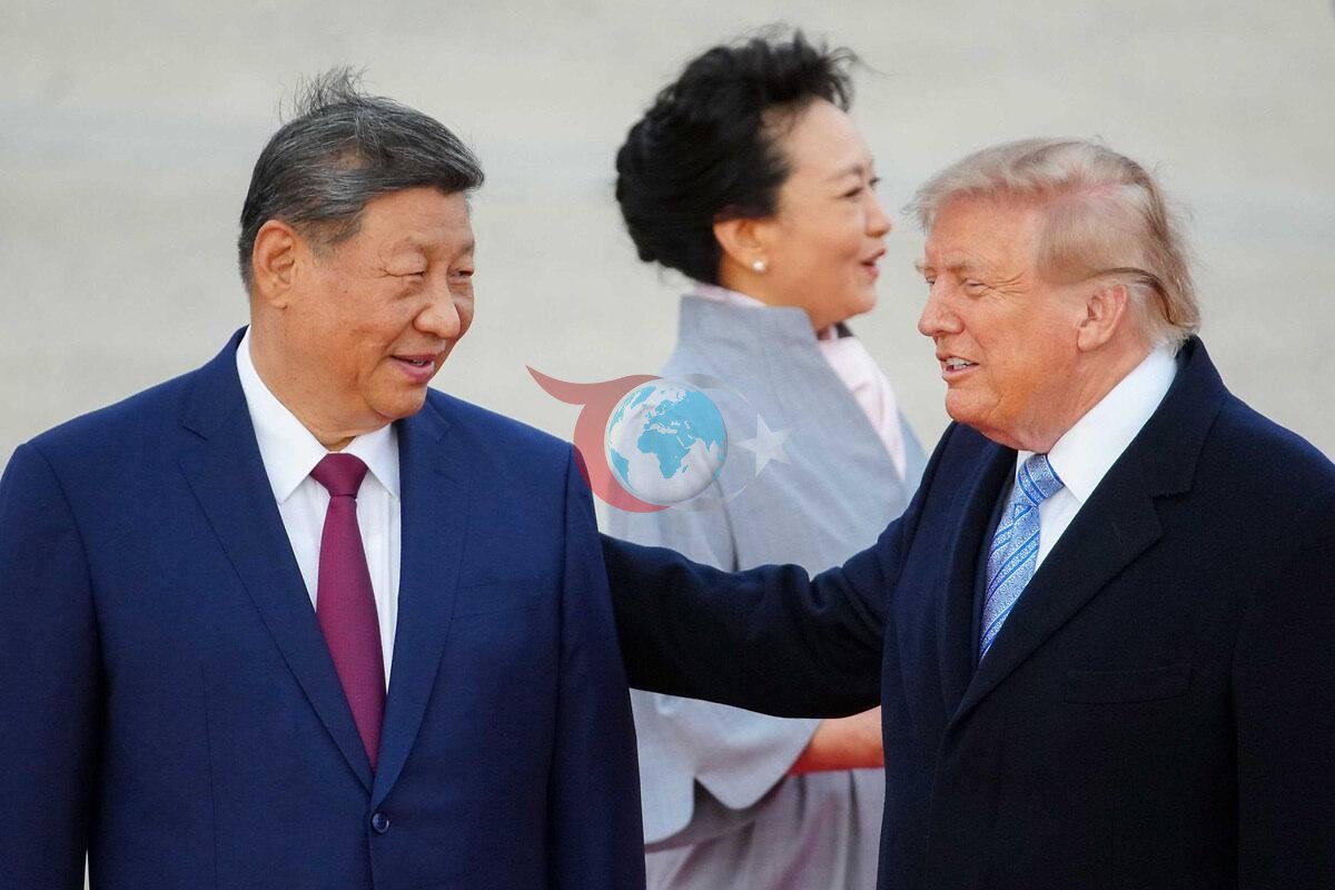 Çin Devlet Başkanı Xi Jinping ile ABD Başkanı Donald Trump