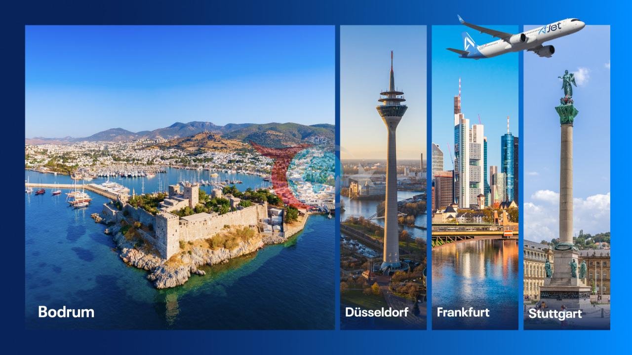 AJet 2027 yaz sezonunda Dalaman ve Bodrum'dan Almanya'nın 5 şehrine direkt uçuş başlatıyor - görsel 2