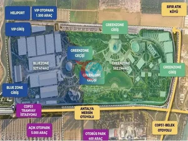 Antalya'da Düzenlenecek COP31 İklim Zirvesi İçin Hazırlıklar Tamamlandı