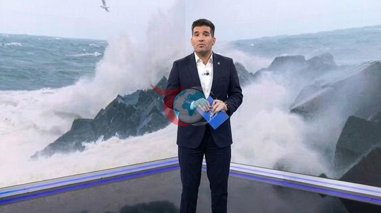 Canlı yayında dehşet anları Her şey bir anda oldu: Dev dalga muhabiri yuttu
