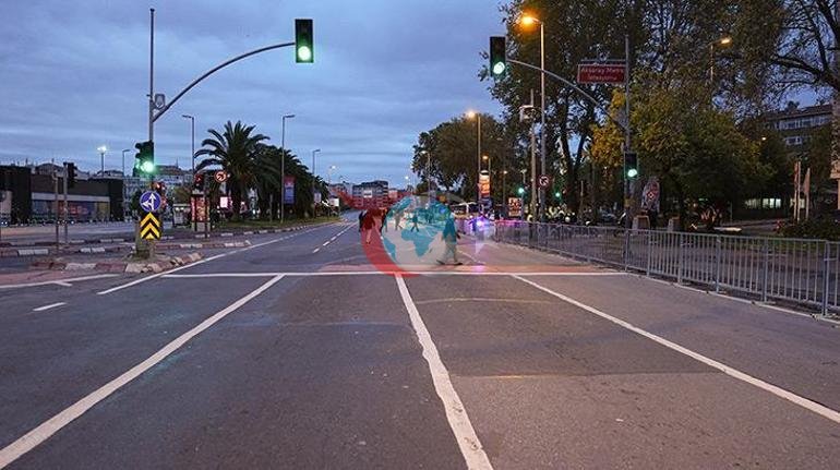 İstanbulda bazı cadde ve yollar trafiğe kapatıldı