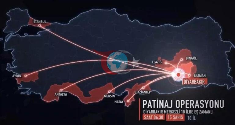 10 ilde ‘Patinaj’ operasyonu Hesaplardan çıkan para şaşırttı