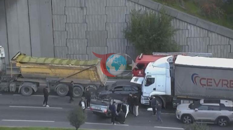 Son dakika... Bağcılarda zincirleme kaza Yaralılar var