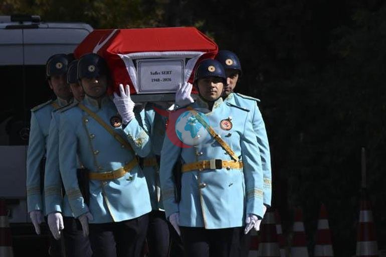 Eski Devlet Bakanı Saffet Sert için Mecliste cenaze töreni düzenlendi