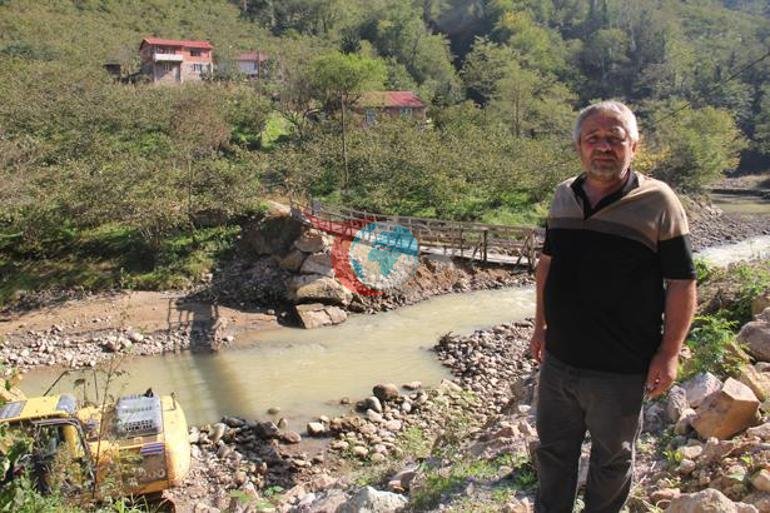 Giresunda korkuyla geçilen köprü için harekete geçildi 15 yıllık mücadeleyi kazandılar