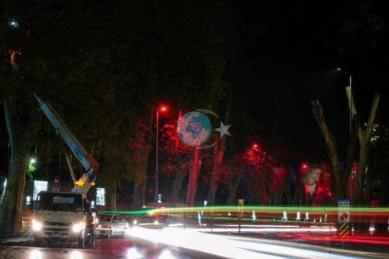 BEDAŞ, Cumhuriyet Bayramı coşkusunu kentin aydınlatmalarına taşıdı