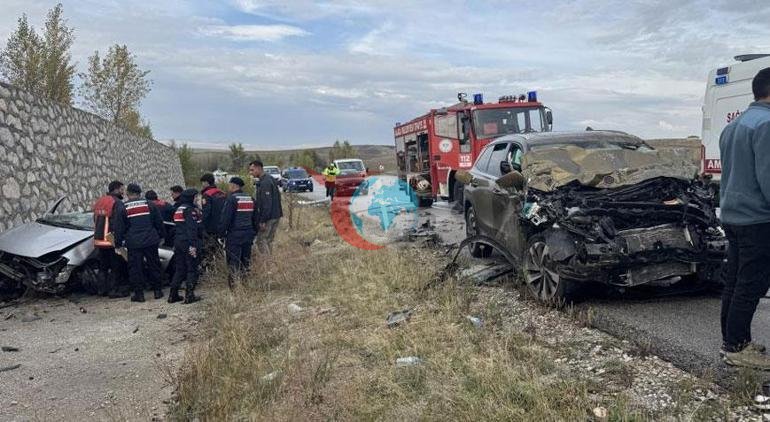 Çorum’da can pazarı Cip ile otomobil çarpıştı: 4 ölü, 2 yaralı