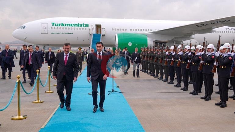 Cevdet Yılmaz, TDT Zirvesi liderlerini karşıladı