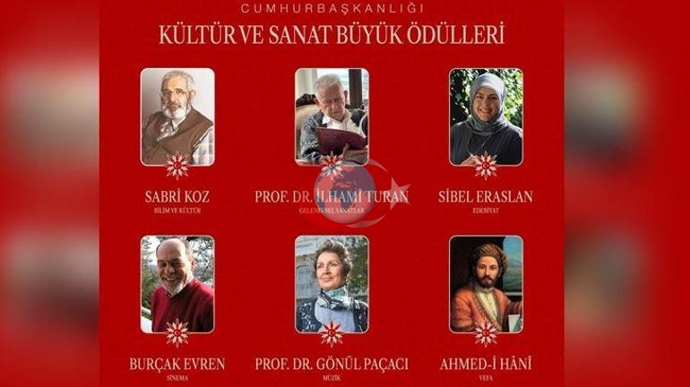 Cumhurbaşkanı Erdoğan Kültür ve Sanat Büyük Ödüllerine layık görülen isimleri açıkladı