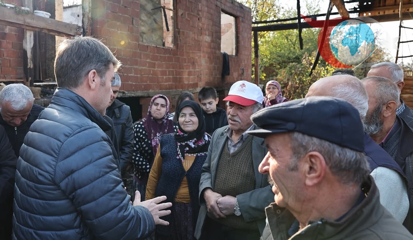 Amasya'da Yürekleri Isıtan Dayanışma Hikayesi: Yangın Mağduru Çifte Yeni Ev Umudu