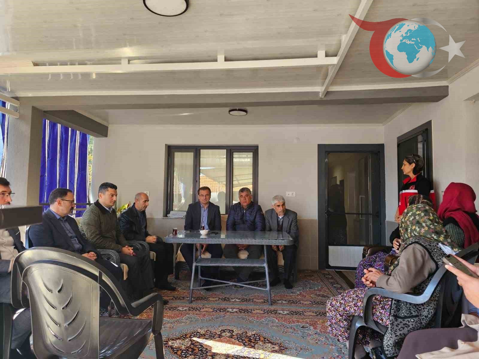 Manisa'da Görevdeyken Şehit Olan Polis Memuru Ali Barut'un Anısına Taziye Ziyareti