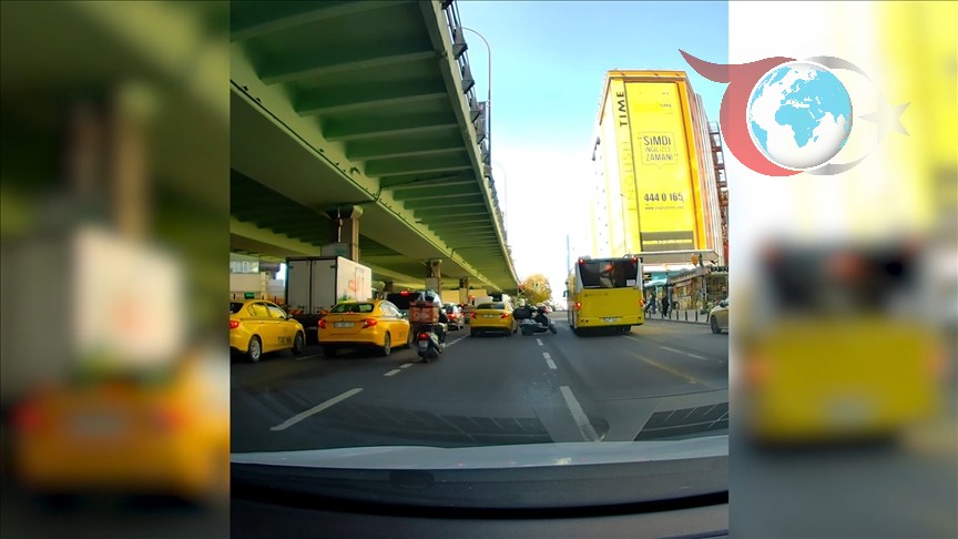 İstanbul Mecidiyeköy'deki Kazada Mucizevi Kurtuluş