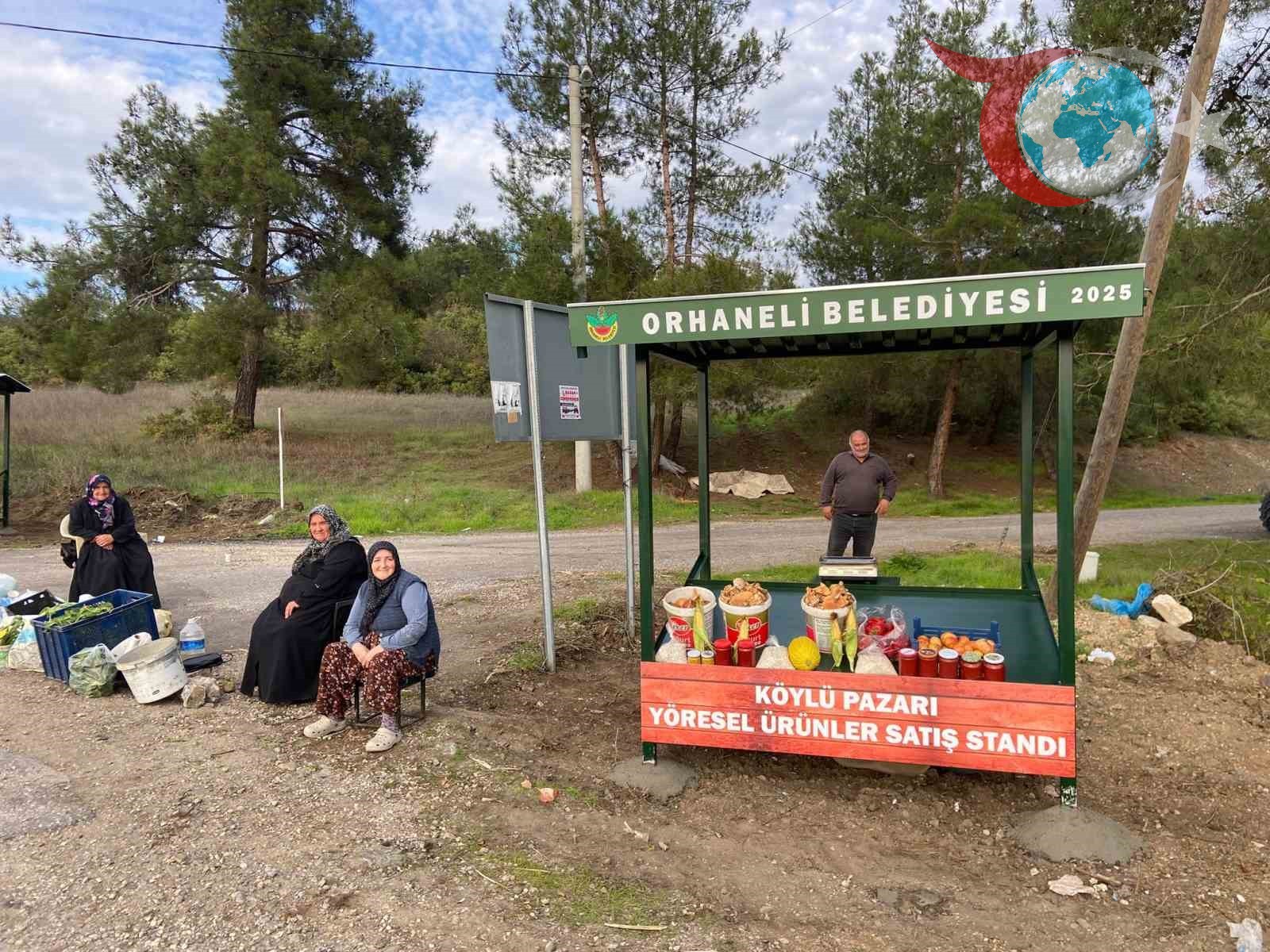 Orhaneli Belediyesi'nden Köylü Çiftçilere Destek: 40 Yeni Satış Standı Kuruldu