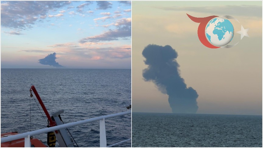 Karadeniz'de Peş Peşe Olaylar: Tankerlerde Yangın ve Duman Alarmı