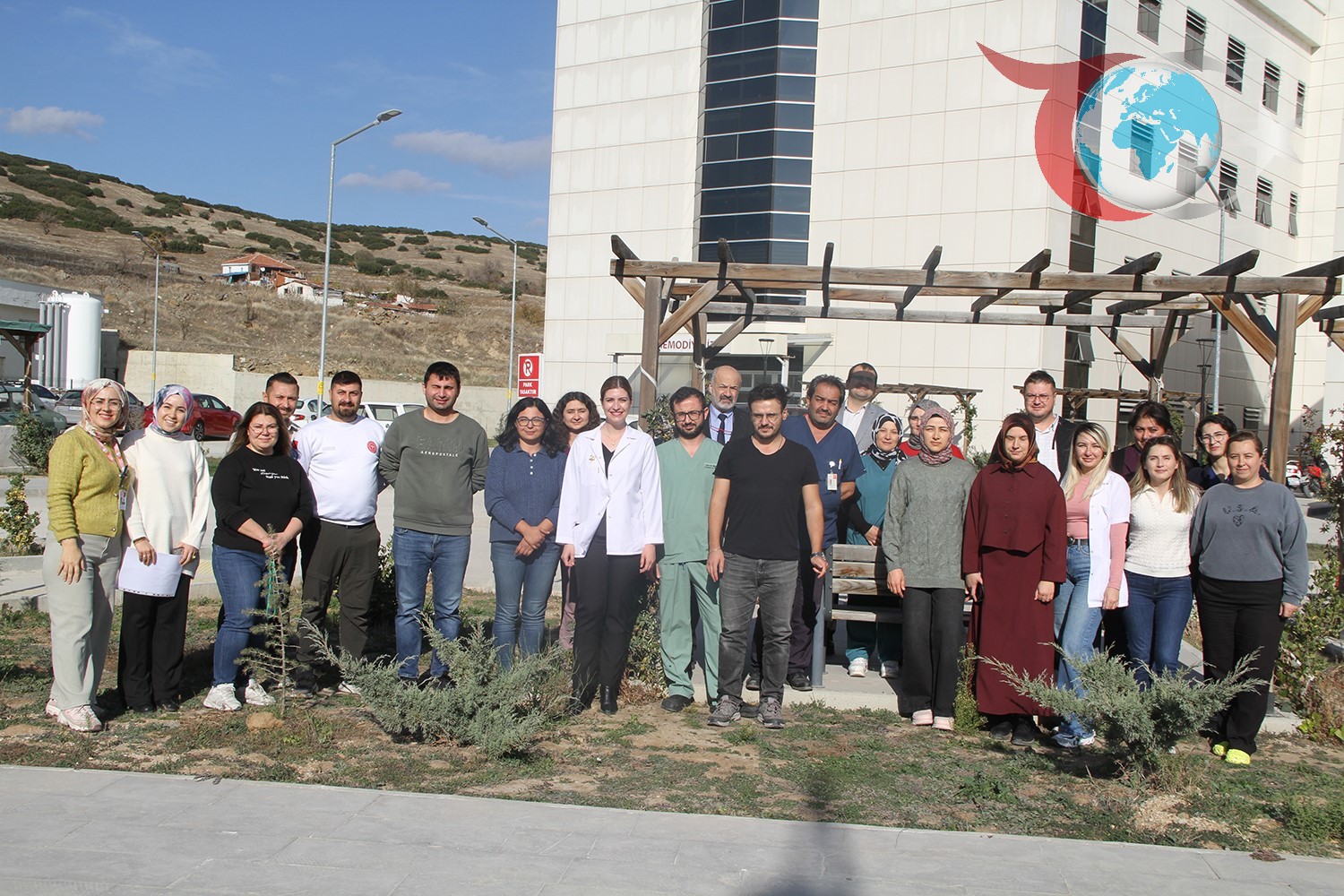 Kula Devlet Hastanesi'nde Gerçeğini Aratmayan Deprem Tatbikatı