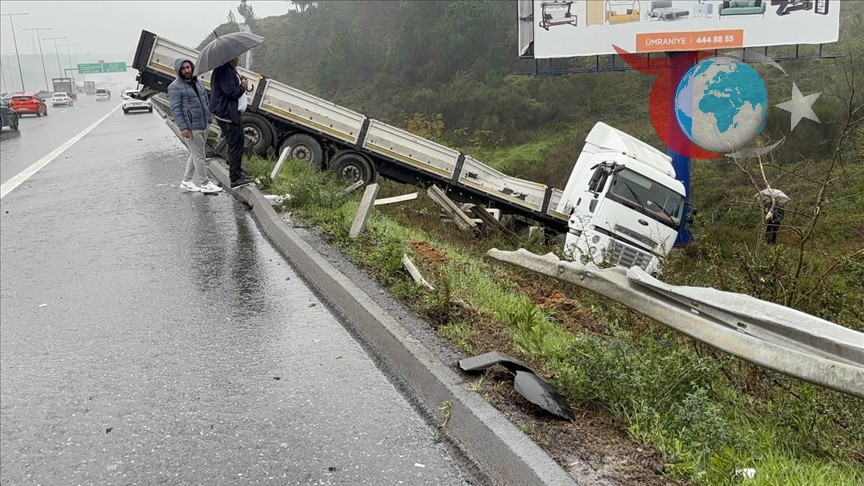 İstanbul'da Tır Kazası: Beykoz'da Trafik Aksadı