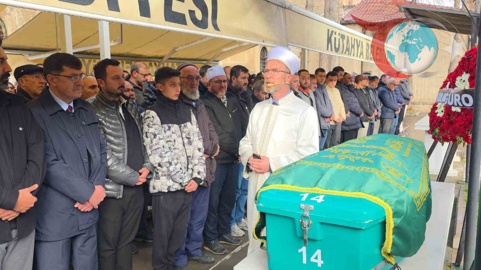 Kütahya'da Berberler ve Kuaförler Odası Başkanı Mehmet Çaltı'nın Ani Vefatı