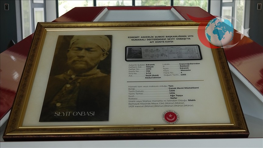 Çanakkale Kahramanı Seyit Onbaşı'nın Askerî Kayıtları Gün Yüzüne Çıktı