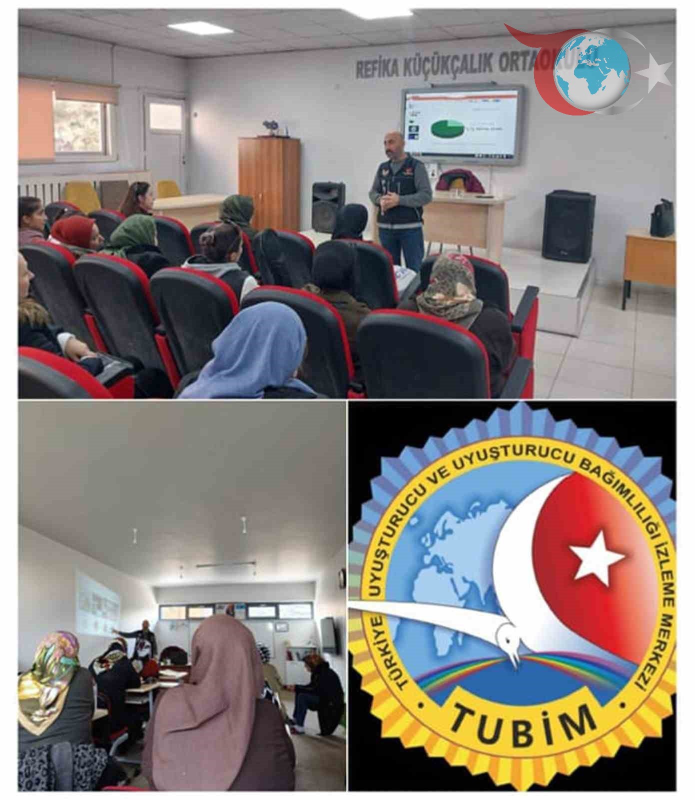 Kayseri'de Anneler Uyuşturucuya Karşı Bilinçlendiriliyor