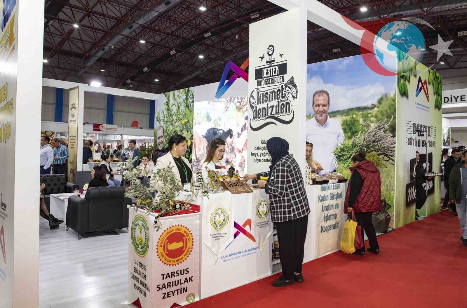 Tarımın Nabzı Mersin Tarım Fuarı'nda Atıyor