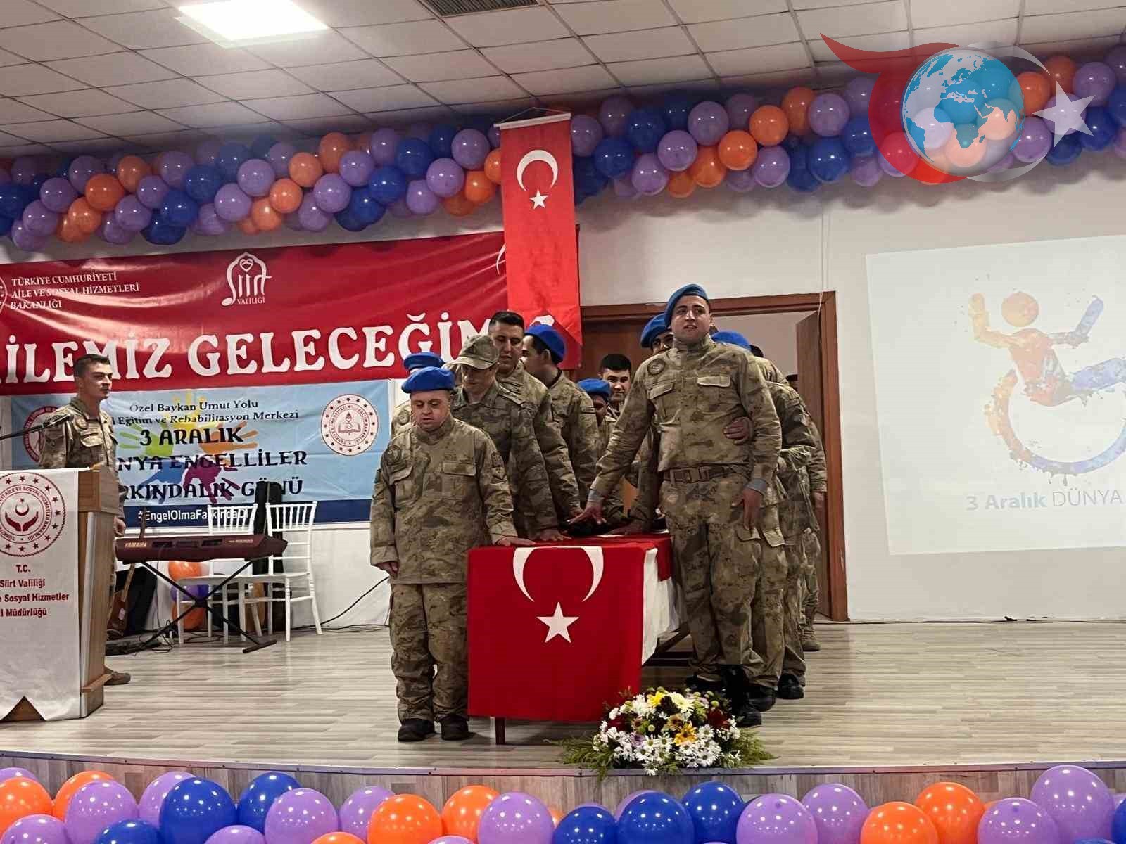 Siirt'te Özel Bireylerden Gurur Dolu Yemin Töreni