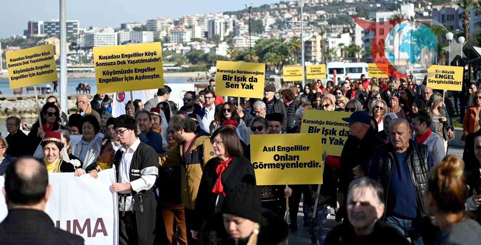 Engelliler Günü Kuşadası'nda Coşkuyla Kutlandı